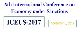 5th International Conference on Economy under Sanctions